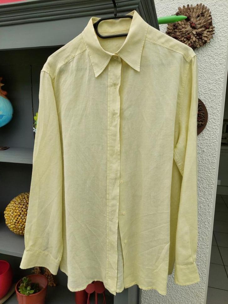 CHEMISE - TUNIQUE, Vêtements | Femmes, Blouses & Tuniques, Porté, Taille 38/40 (M), Jaune, Enlèvement ou Envoi