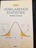 Peter Goos - Verklarende statistiek, Boeken, Peter Goos, Ophalen of Verzenden, Zo goed als nieuw, Economie en Marketing