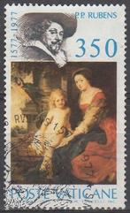 VATICAAN 1977 - Pieter Paul Rubens - Yvert 644, Postzegels en Munten, Ophalen of Verzenden, Gestempeld