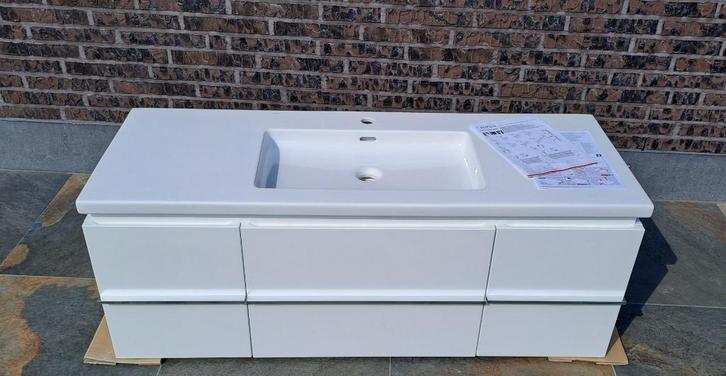 NIEUWE lavabo met onderkast Laufen, lavabomeubel, Huis en Inrichting, Badkamer | Badkamermeubels, Nieuw, Wastafelkast, 100 tot 150 cm