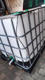 IBC container 1.000l met goed afsluitbare kraan, Tuin en Terras, Regentonnen, Ophalen, Kunststof, Gebruikt, Met kraantje
