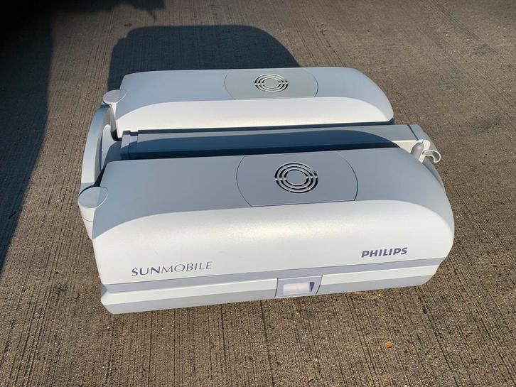 Philips HB951 Sunmobile – Inklapbare Zonnebank, Electroménager, Solarium, Banc solaire & Bronzage facial, Comme neuf, Enlèvement
