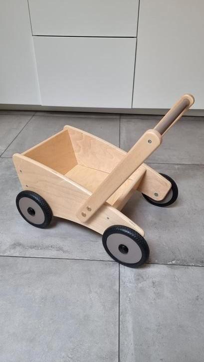 Wesco loopwagen / poppenwagen, Enfants & Bébés, Jouets | Jouets en bois, Comme neuf, Jouet à Pousser ou Tirer, Enlèvement