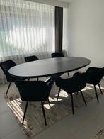 Eet tafel met stoelen, Huis en Inrichting, Tafels | Eettafels, Ophalen, Zo goed als nieuw