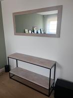 Spiegel en bijzettafel, Huis en Inrichting, Tafels | Sidetables, Ophalen, Zo goed als nieuw