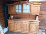 Vaisselier pin XL LIVRAISON GRATUITE, Enlèvement, Utilisé, Pin, Rustique