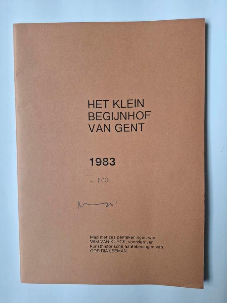 GENT - Het klein begijnhof, Antiek en Kunst, Kunst | Etsen en Gravures, Ophalen