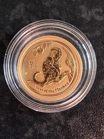 Lunar II Year Of The Monkey 2016 (1/10 oz) beschikbaar voor biedingen