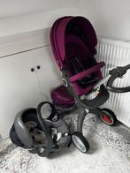 Kinderwagen stokke met accessoires en maxi cosi erbij, Ophalen, Zo goed als nieuw, Kinderwagen