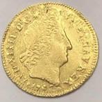 louis d'or 1702 H (la rochelle) reforme 1694 zeldzaam!, Timbres & Monnaies, Monnaies | Belgique, Enlèvement, Or, Monnaie en vrac
