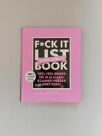 Fuck it list book voor mama's - Jacob & Haver, Boeken, Ophalen of Verzenden, Nieuw