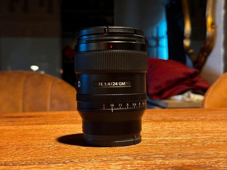 Sony FE 24mm 1.4 GM SEL24F14GM, TV, Hi-fi & Vidéo, Photo | Lentilles & Objectifs, Comme neuf, Objectif grand angle, Zoom, Enlèvement