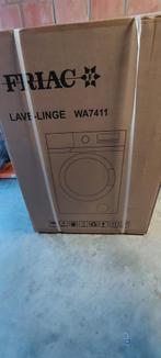 Nieuwe wasmachine friac, Elektronische apparatuur, Wasmachines, Ophalen, Nieuw, 85 tot 90 cm, 1200 tot 1600 toeren