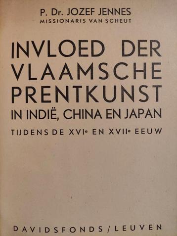 INVLOED DER VLAAMSE PRENTKUNST IN INDIA CHINA JAPAN beschikbaar voor biedingen