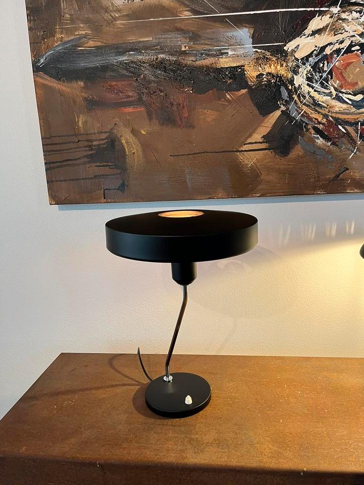 Louis Kalff model Romeo, Huis en Inrichting, Lampen | Tafellampen, Zo goed als nieuw, Minder dan 50 cm, Metaal, Ophalen