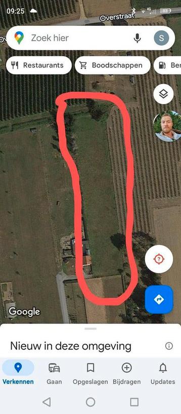 Weide beschikbaar voor biedingen