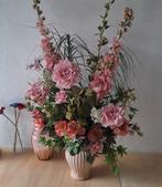 Vase avec fleurs artificielles, Maison & Meubles, Comme neuf, Intérieur, Enlèvement ou Envoi