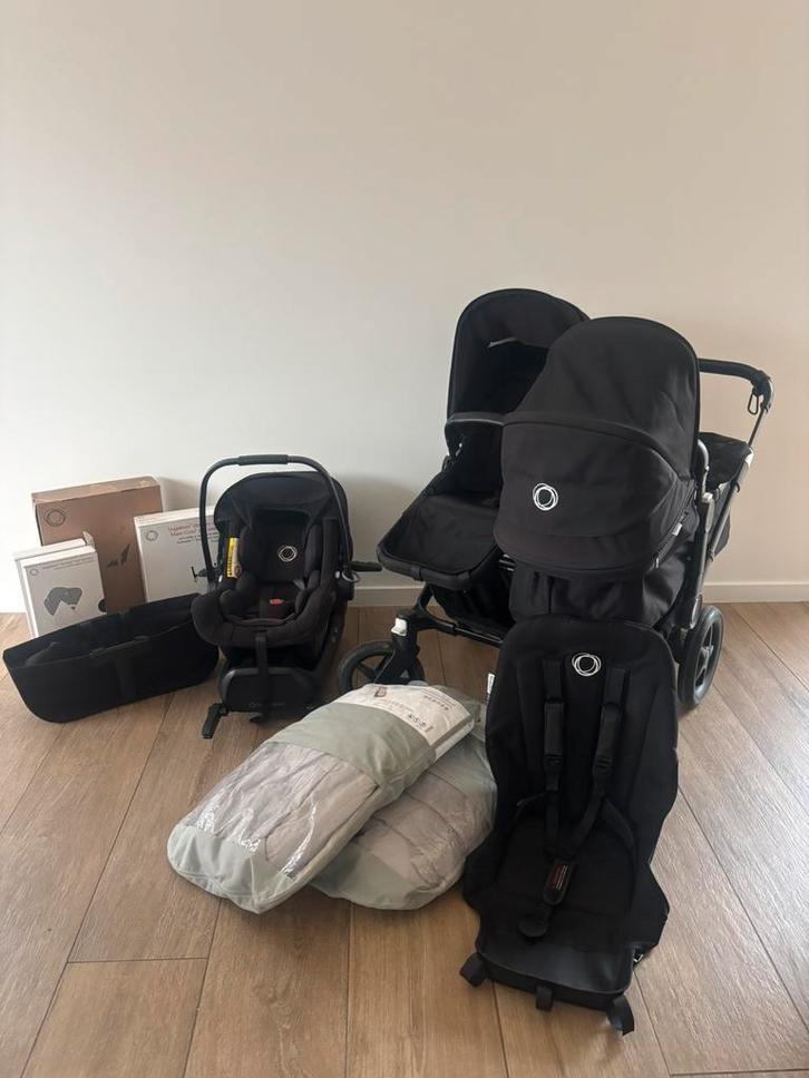 Bugaboo donkey met veel Accessoires, Enfants & Bébés, Poussettes & Combinaisons, Utilisé, Poussette, Bugaboo, Voiture duo, Enlèvement