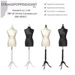Paspop - Buste Div.Maten met Witte / Zwarte 3 Poot Nieuw EPG, Kleding | Dames, Trouwjurk, Overige kleuren, Nieuw, Ophalen of Verzenden