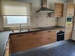 L-vormige keuken met apparatuur (zonder oven) – beschikbaar, Huis en Inrichting, Keuken | Complete keukens, Ophalen, Gebruikt
