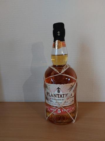 Rum - PLANTATION 5Y - BARBADOS RUM - NIEUW - ONGEOPEND beschikbaar voor biedingen