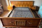 Dubbel bed, Huis en Inrichting, Ophalen, Gebruikt, Tweepersoons