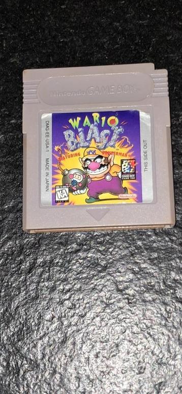 Nintendo Gameboy Wario Blast featuring Bomberman beschikbaar voor biedingen