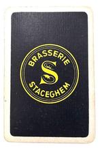 speelkaart van Brouwerij "Van Staceghem" - Harelbeke, Gebruikt, Ophalen of Verzenden
