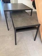 Salontafelset van twee tafels industriele look, Huis en Inrichting, Ophalen, Zo goed als nieuw