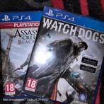 watch dogs & assassin's Creed black flag ps4, Consoles de jeu & Jeux vidéo, Jeux | Sony PlayStation 4, Utilisé, Enlèvement ou Envoi