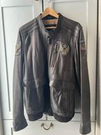 Bruine leder jack  PME legend  (maat Large), Kleding | Heren, Jassen | Winter, Ophalen, Maat 52/54 (L), Bruin, PME Legend