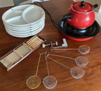 Gourmet set Rowenta elektrisch met vorkjes en netjes, Elektronische apparatuur, Gourmetstellen, Ophalen of Verzenden, Zo goed als nieuw