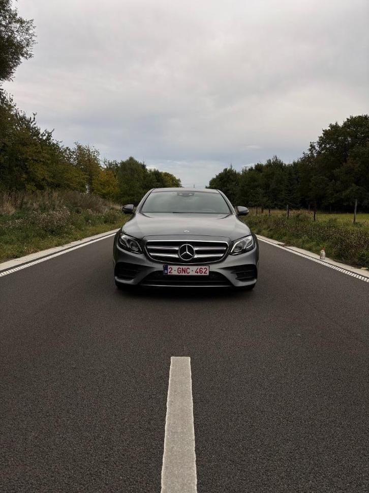 Mercedes E 220 d AMG Pack (2018) – Leder/Alcantara, Auto's, Mercedes-Benz, Particulier, E-Klasse, 360° camera, ABS, Achteruitrijcamera