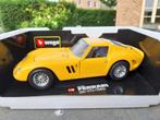 1/18 Bburago Ferrari 250 GTO    Yellow - 1962, Burago, Voiture, Enlèvement ou Envoi, Neuf