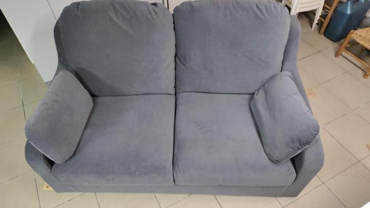 Splinternieuwe tweezit, Huis en Inrichting, Fauteuils, Zo goed als nieuw, Stof, 125 cm of meer, 75 tot 100 cm, Ophalen