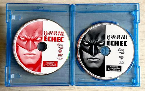 JUSTICE LEAGUE - ECHEC /// Bluray + dvd /// ZONDER Jacket, Cd's en Dvd's, Blu-ray, Zo goed als nieuw, Tekenfilms en Animatie, Ophalen of Verzenden