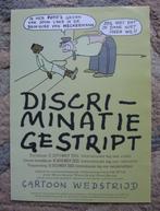 Flyer: Discriminatie gestript - Cartoonwedstrijd - NIEUW, Ophalen of Verzenden, Nieuw