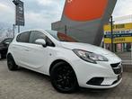 Opel Corsa BLACK EDITION 10/2018 110dkm benzine navi pdc, Auto's, Voorwielaandrijving, Stof, Euro 6, Wit