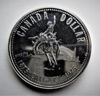 Canada, 1 dollar, 1975 Calgary., Zilver, Verzenden, Noord-Amerika