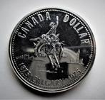 Canada, 1 dollar, 1975 Calgary., Verzenden, Noord-Amerika, Zilver