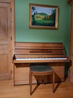 Piano droit Gunther, Muziek en Instrumenten, Ophalen, Gebruikt, Bruin, Piano