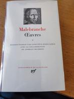 Malebranche Oeuvres 1 La Pléiade, Boeken, Ophalen of Verzenden