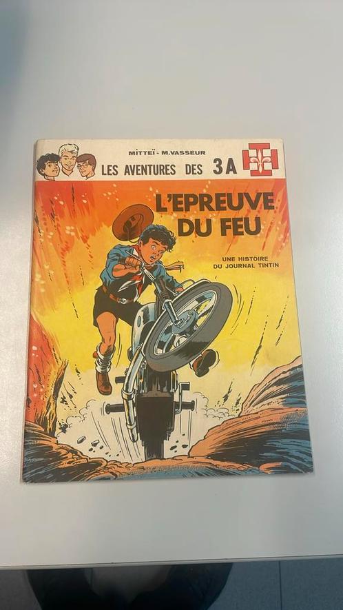 Aventures des 3A L'épreuve du feu journal Tintin, Livres, BD, Utilisé, Une BD, Enlèvement ou Envoi