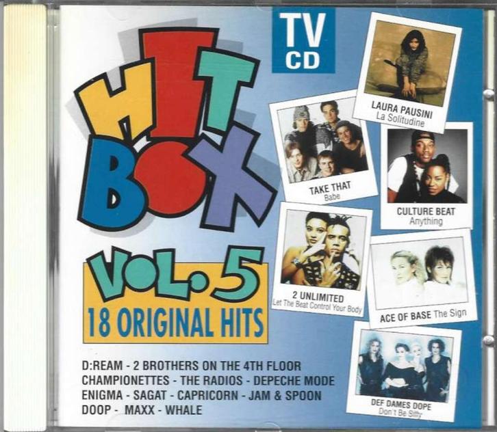 CD Hitbox '94 Vol.5, Cd's en Dvd's, Cd's | Rock, Zo goed als nieuw, Poprock, Ophalen of Verzenden