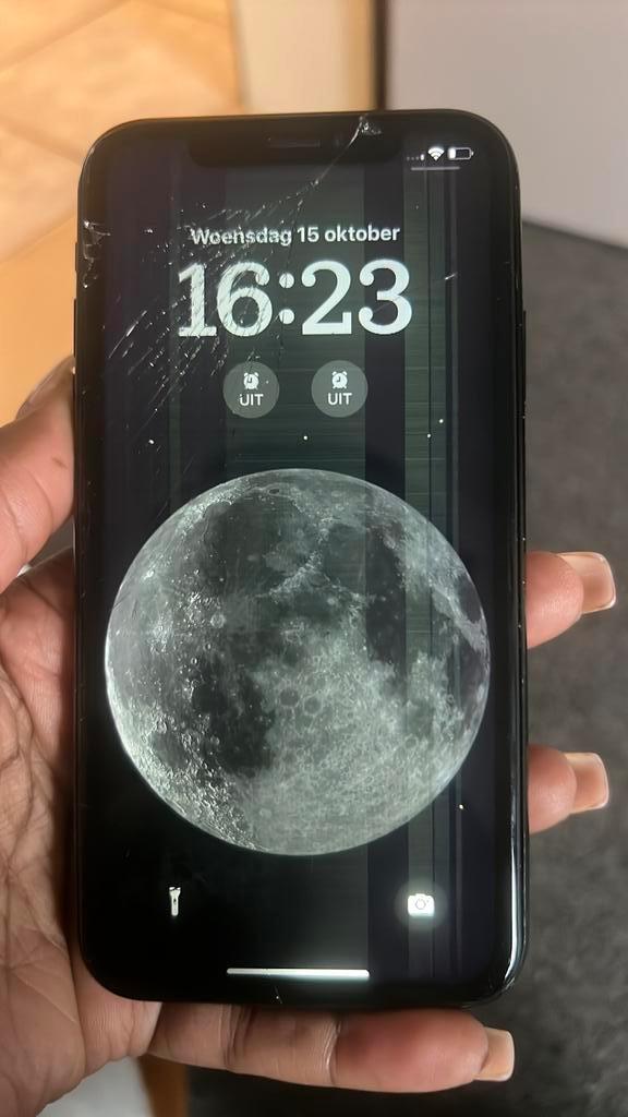 Gebruikte Iphone XR zwart, Telecommunicatie, Mobiele telefoons | Apple iPhone, Gebruikt, 64 GB, Zonder abonnement, Zonder simlock