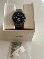 Fossil smartwatch, Handtassen en Accessoires, Smartwatches, Ophalen, Gebruikt, Fossil, Grijs