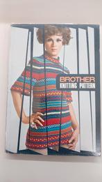 Brother knitting pattern boek breimachine, Enlèvement ou Envoi, Comme neuf, Tricot, Patron ou Livre