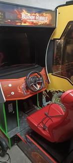 Race arcade kast burnin rubber, Verzamelen, Automaten | Overige, Ophalen, Zo goed als nieuw