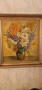 Schilderij Stilleven met bloemen, Antiek en Kunst, Ophalen