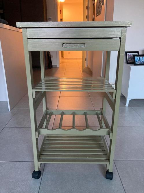 Roltafeltje met lade, Huis en Inrichting, Keuken | Keukenelementen, Gebruikt, Minder dan 100 cm, Minder dan 50 cm, 25 tot 50 cm
